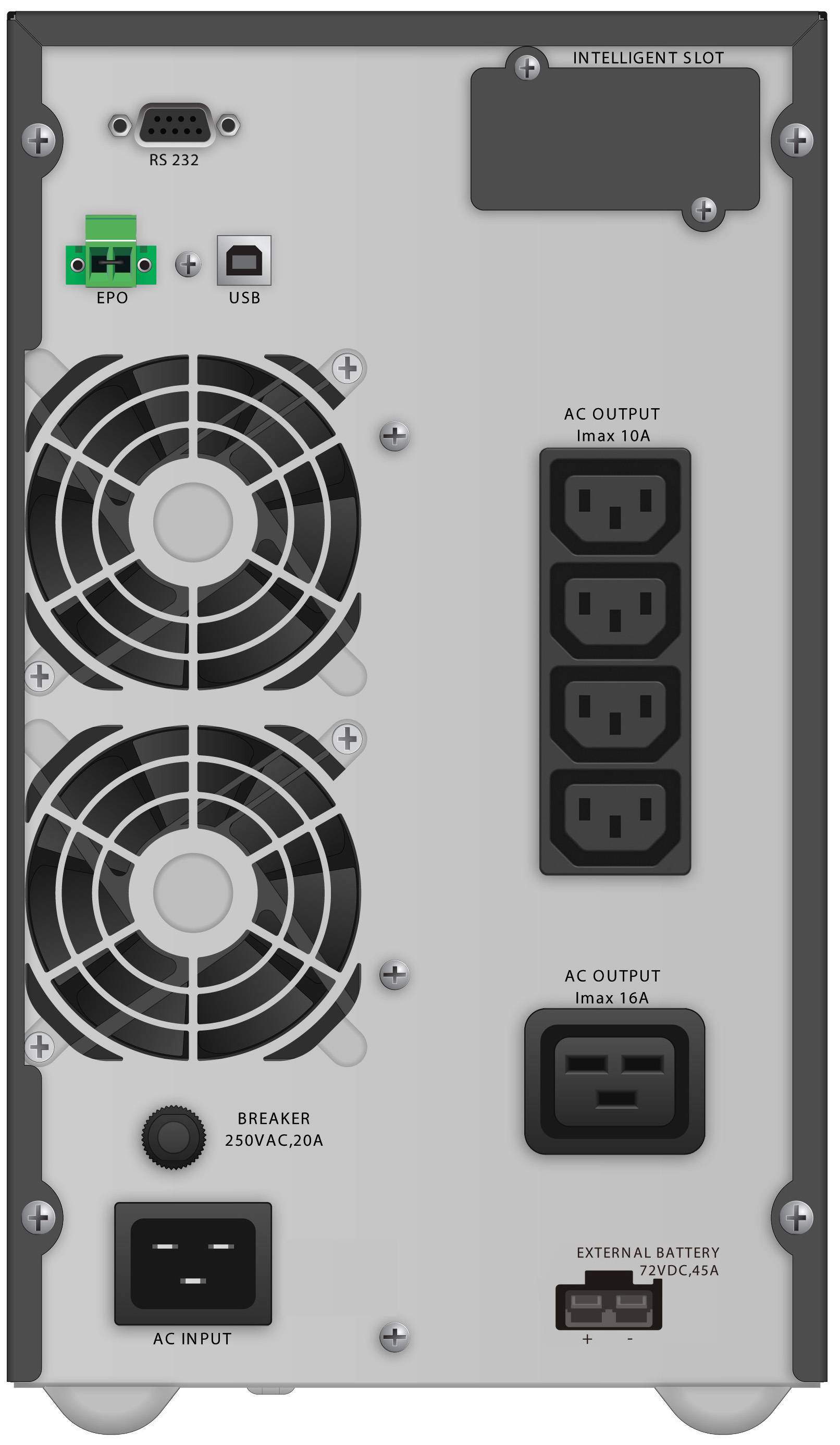 Bluewalker USV Powerwalker VFI 3000 TGB 2700W Online-1