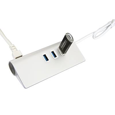 EXSYS EX-1132-N USB 3.0 HUB met 3 poorten en 1GB LAN-0