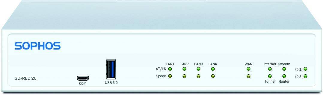 SOPHOS SD-RED 20 Rev.1 apparaat - Netsnoer voor meerdere regio's-3