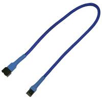 Kabel Nanoxia 3-Pin verlengkabel, 30 cm, blauw-3