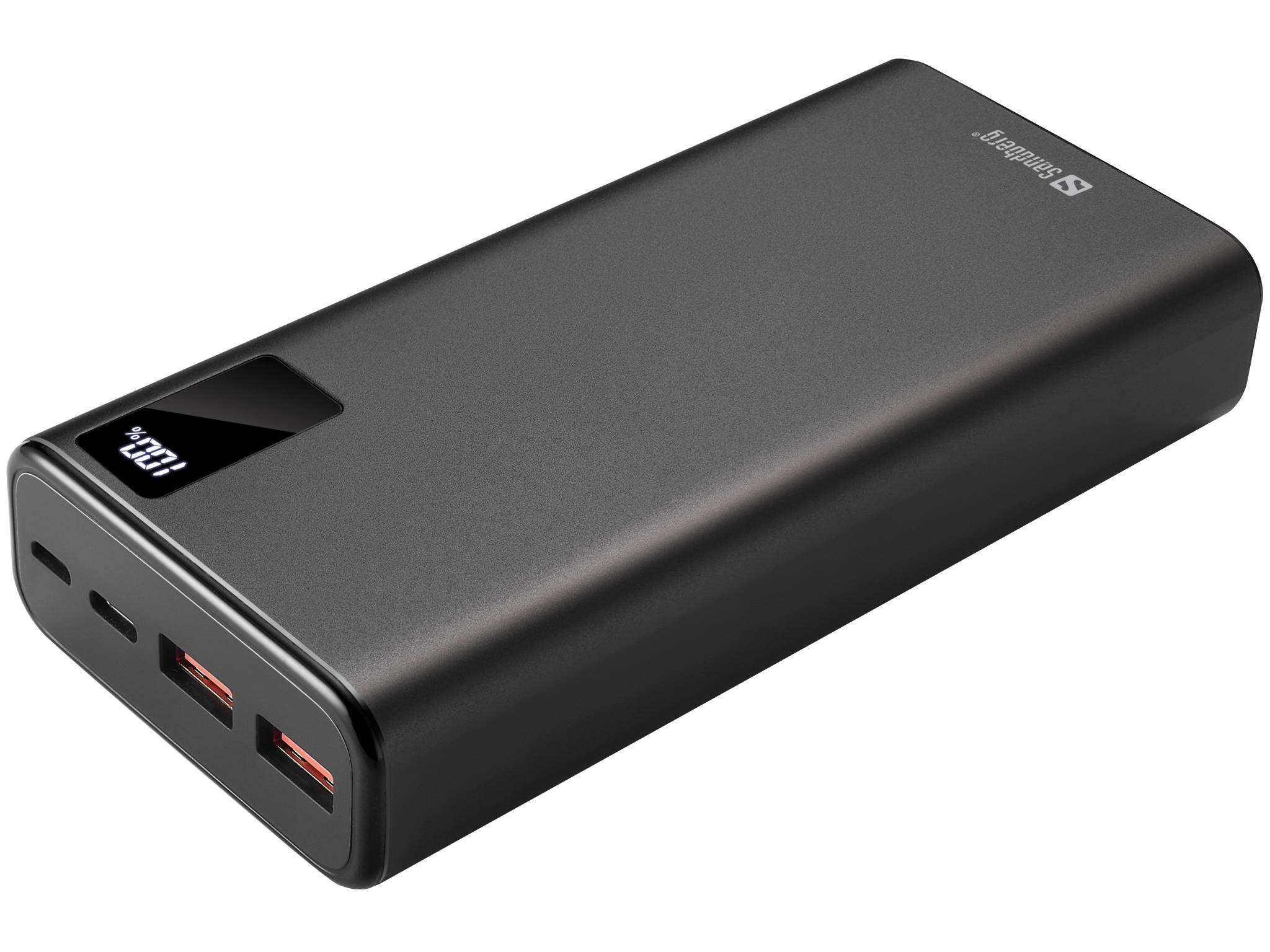 Sandberg krachtige Powerbank 20000 mAh in aluminium met hoge snelheid, geweldige prestaties en enorme capaciteit-1