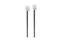 RJ11 - RJ11 telefoonkabel / zwart - 5 meter-3