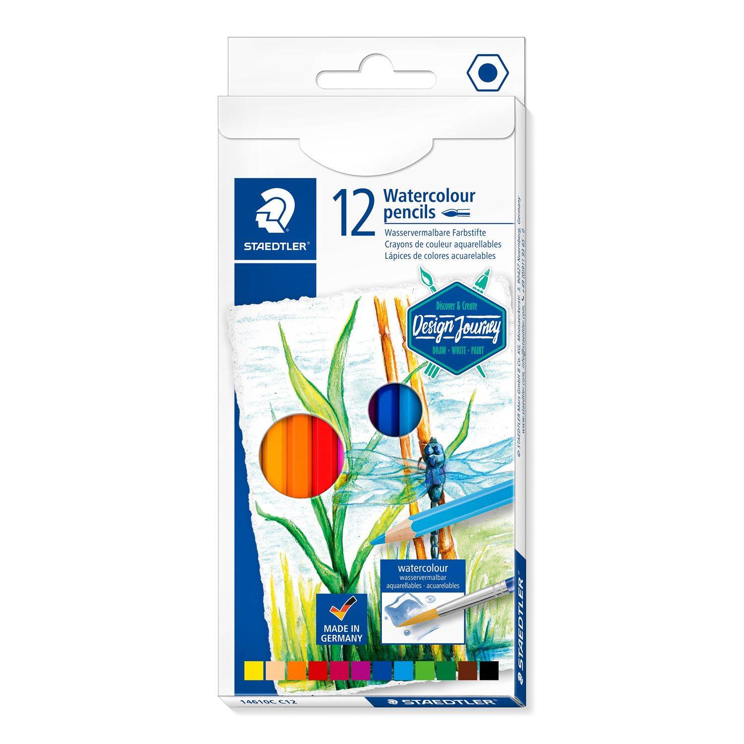 STAEDTLER kleurpotlood aquarel 12ST-2