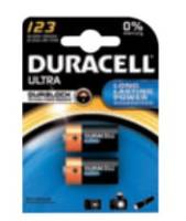 Duracell batterij Ultra Photo Lithium 123 (CR17345) 2 stuks.-2