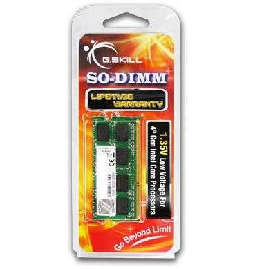 G.Skill 4GB DDR3-1600 Werkgeheugenmodule voor laptop DDR3 4 GB 1 x 4 GB 1600 MHz F3-1600C11S-4GSL-1