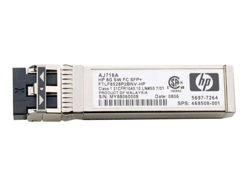 HPE MDS 9000 8 Gb FC SFP+ Short Range Transceiver - SFP+ - SFP+-0