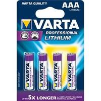 Varta Professional Lithium AAA - 1,5 V, 1100 mAh, LI/IJZER DI-2