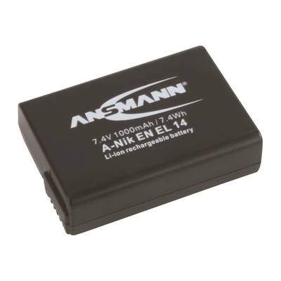 Ansmann EN-EL14 Camera-accu Vervangt originele accu EN-EL14 7.4 V 1050 mAh