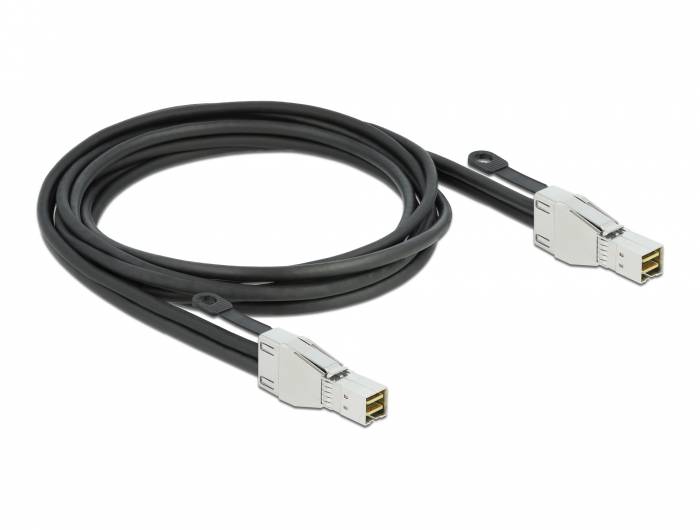 Delock PCI Express Cable Mini SAS HD SFF-8674 to SFF-8674 2 m-1
