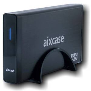 aixcase behuizing blackline USB3.0 3,5" 8,9cm SATA HDD ALU TÜV-1