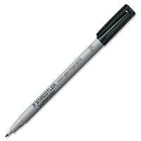 Viltstift Staedtler Lumocolor 316 non permanent F zwart | 10 stuks-2