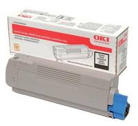 OKI Tonercassette C823 C833 C843 Origineel Zwart 7000 bladzijden 46471104-1