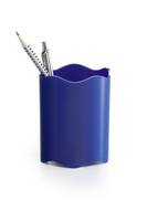 Duurzame pennen- en potloodhouder 1701235040 van blauw plastic-2