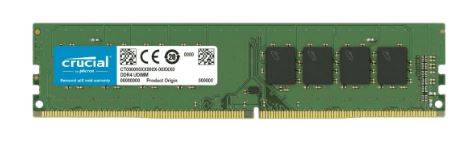 Crucial 8GB DDR4-2666 UDIMM, CL19, 1.2V, 1024Meg x 64-1