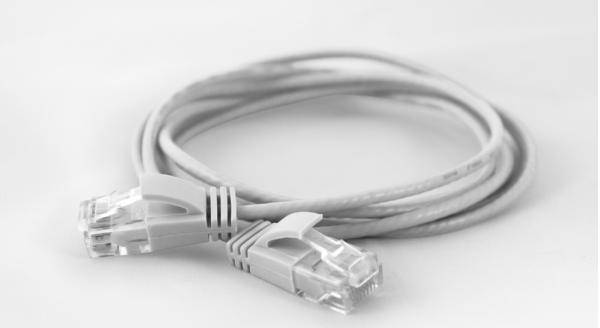Wantec patchkabel UTP CAT6a d=2,8mm 0,25m wit-2