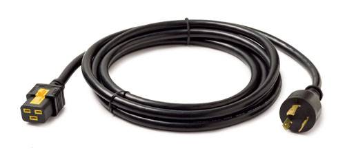 APC AP8753 - 3 M - C19 Coupler - NEMA L6-20P - 20 A - Zwart-1