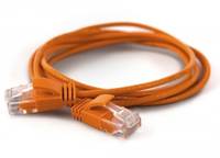 Wantec patchkabel UTP CAT6a d=2,8mm 2,00m oranje-3