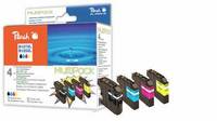Peach-cartridge Brother LC-127XLVALBP MultiPack REM,KOM-2