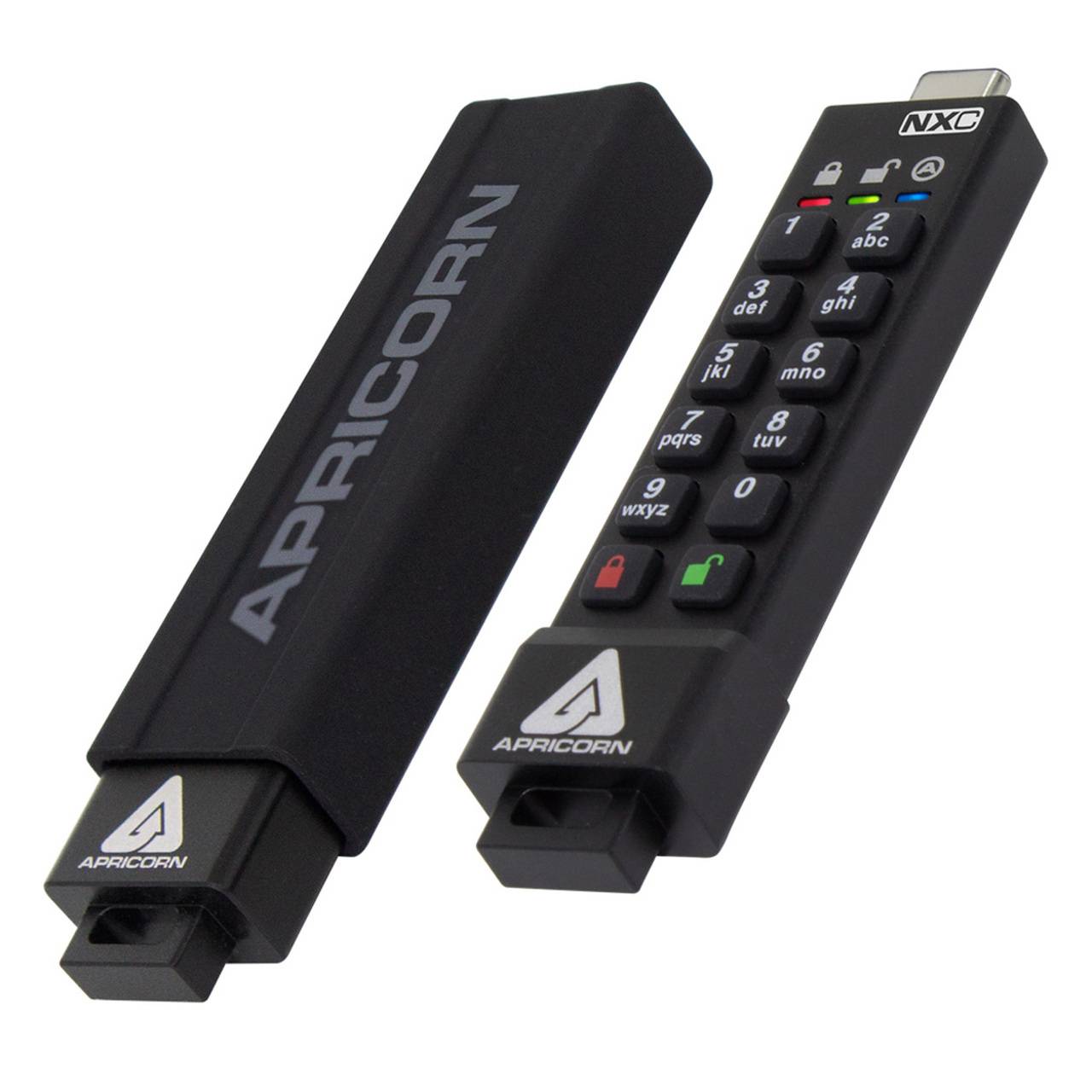 Apricorn 64GB, USB 3.2 gen1, 256-bit AES XTS, FIPS 140-2, IP68-1