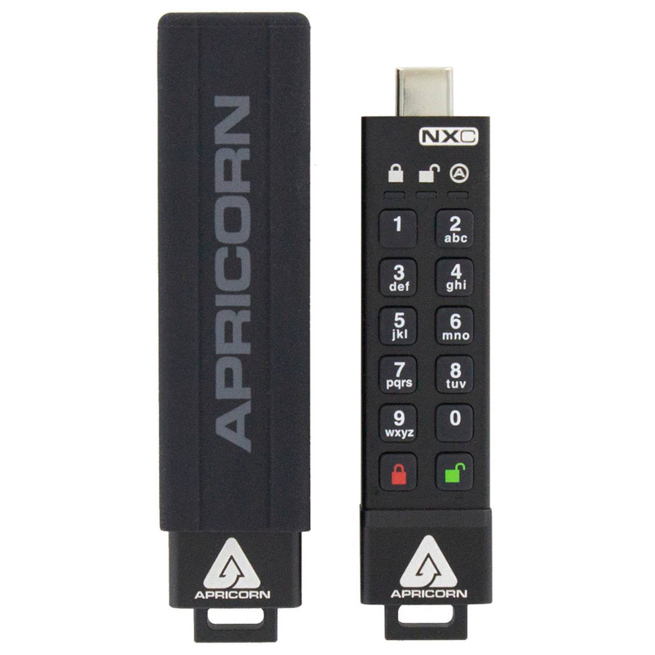 Apricorn 64GB, USB 3.2 gen1, 256-bit AES XTS, FIPS 140-2, IP68-4