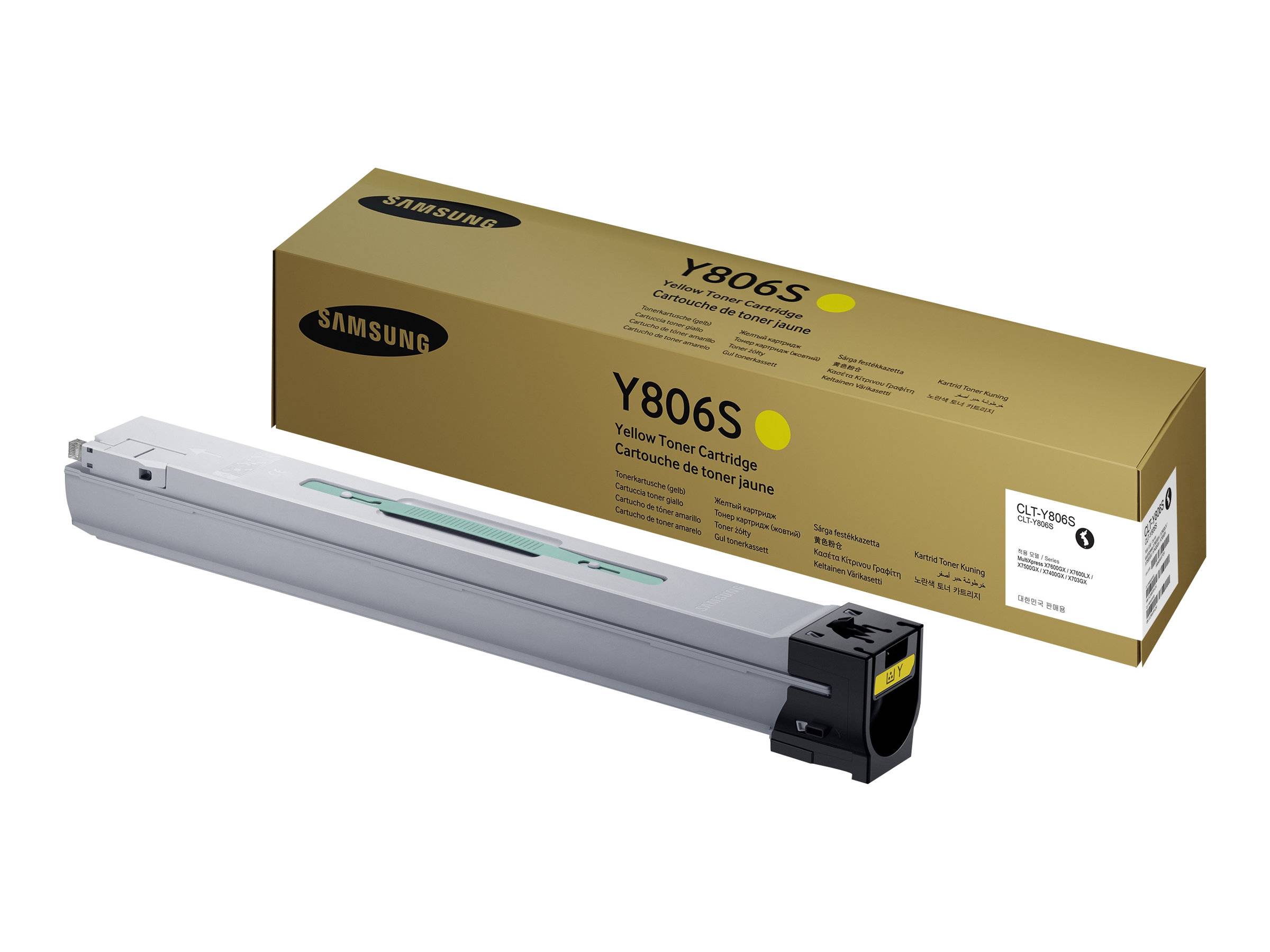 HP vervangt Samsung CLT Y806S gele tonercartridge-2