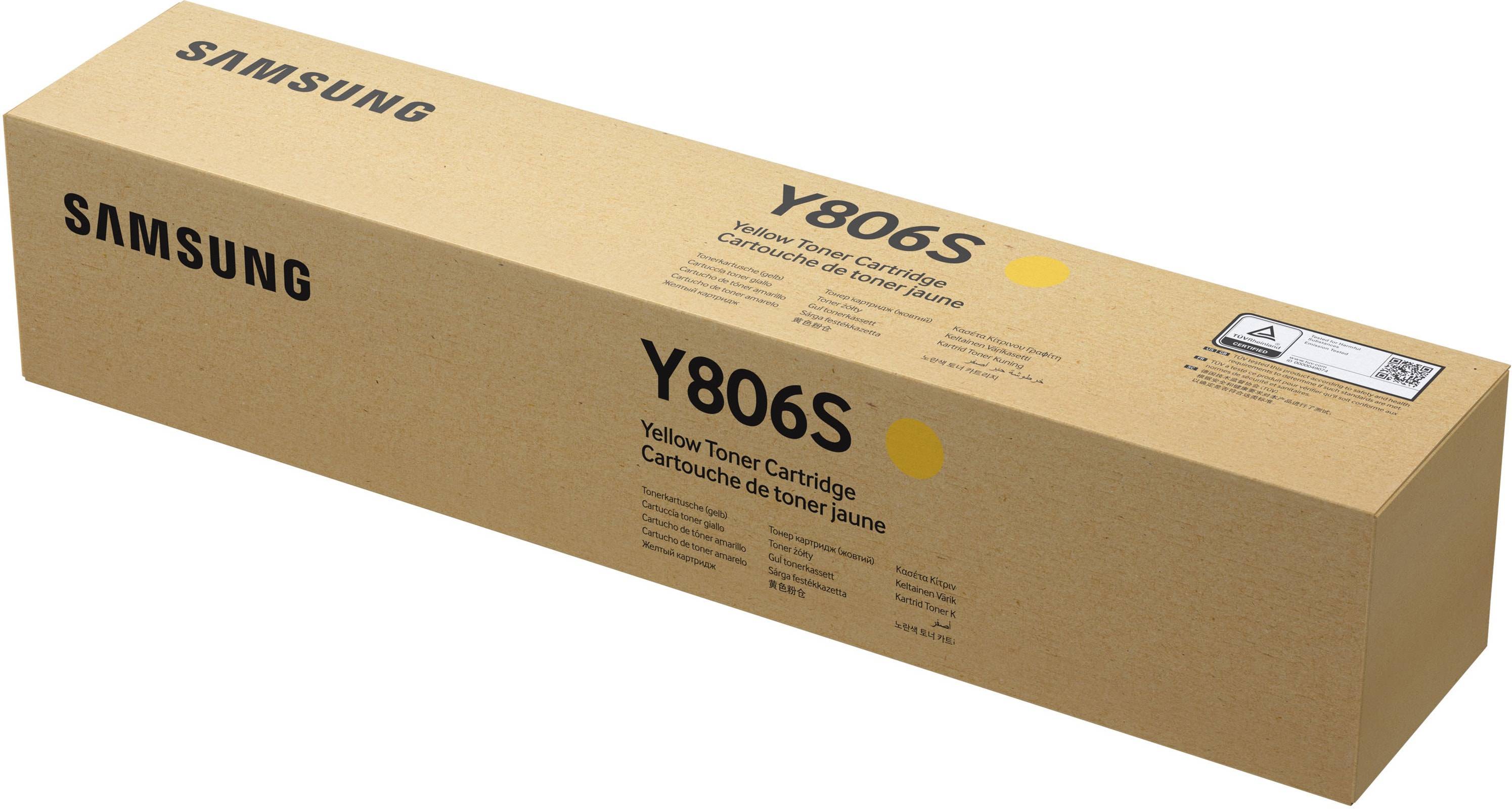 HP vervangt Samsung CLT Y806S gele tonercartridge-3