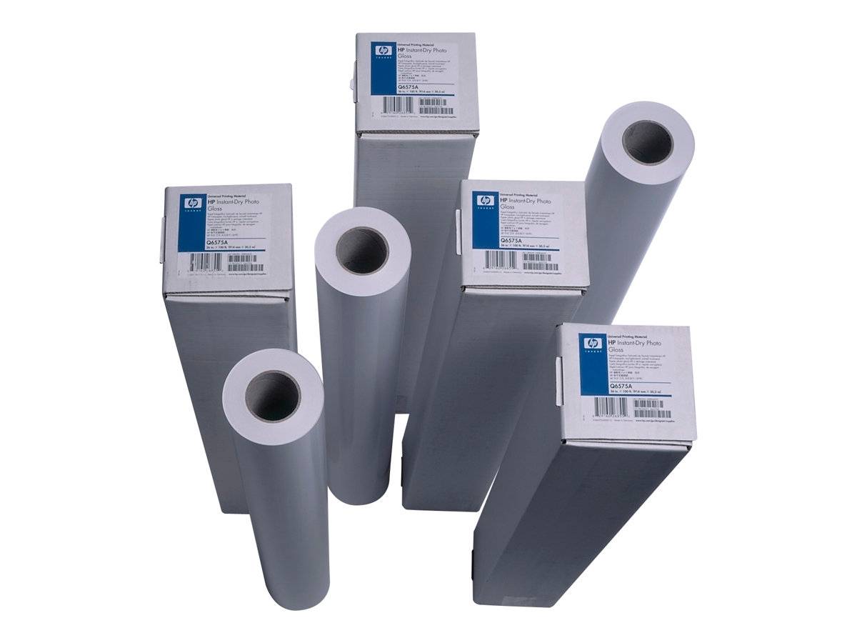 HP Universal - Houtvezel, polyethyleen (PE) - glanzend - 7,7 mil - rol (91,4 cm x 30,5 m) (Q6575A)-2