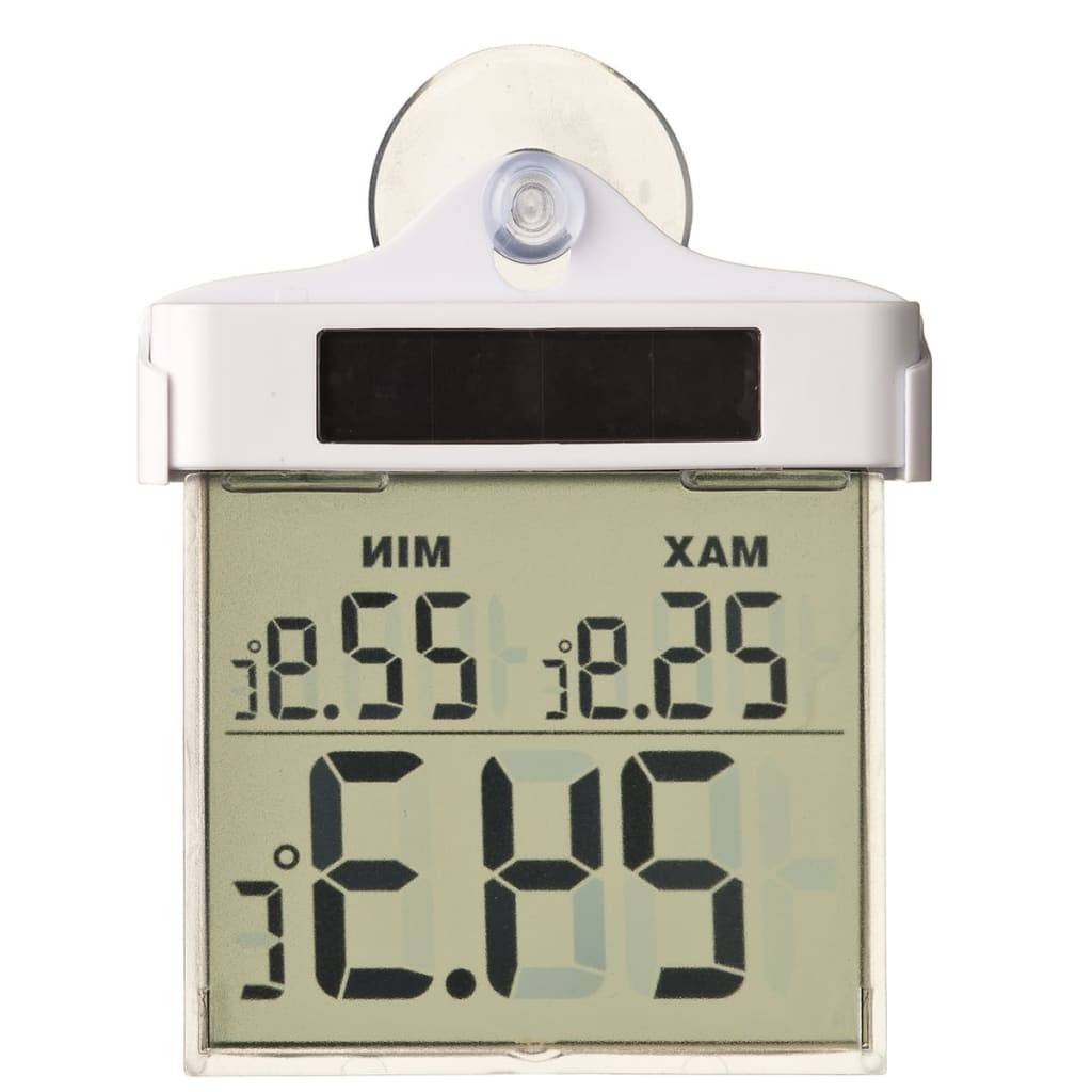 Nature Raamthermometer digitaal 13x10x3 cm 6080078-1