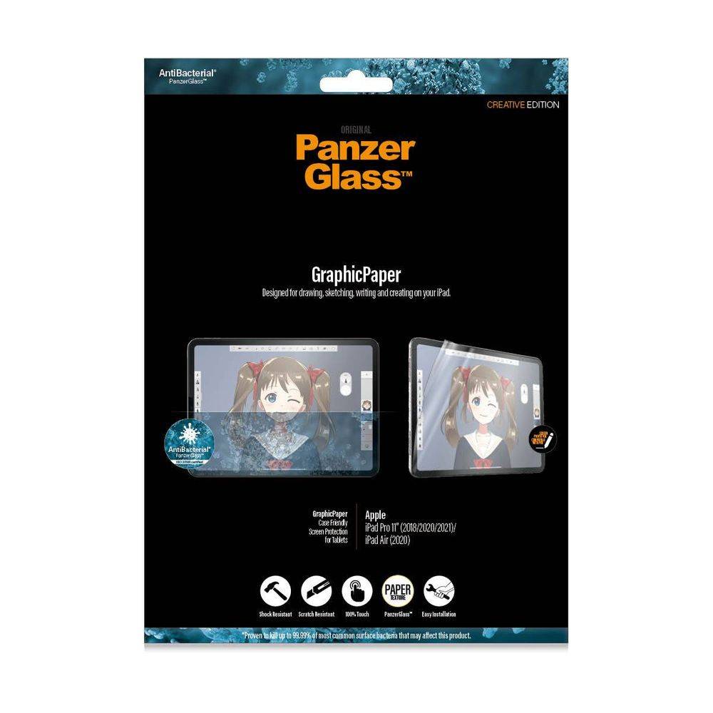 PanzerGlass GraphicPaper Screenprotector iPad Pro 11 (2022 - 2018) / Air (2022 / 2020)-1