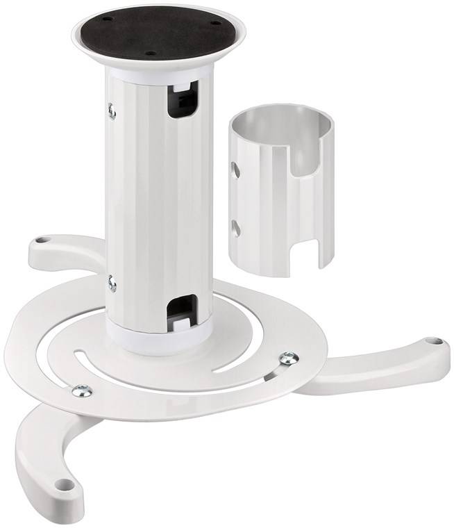 Goobay plafondbeugel voor projectoren / 13 - 20 cm / wit