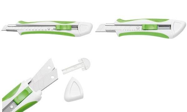 WEDO Cutter Soft 18mm groen Comfortline incl. 2 witte mesjes-0