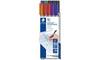Staedtler Foliestift Lumocolor® non-permanent pen 316 316 B10 Rood, Blauw, Groen, Zwart, Oranje, Lila