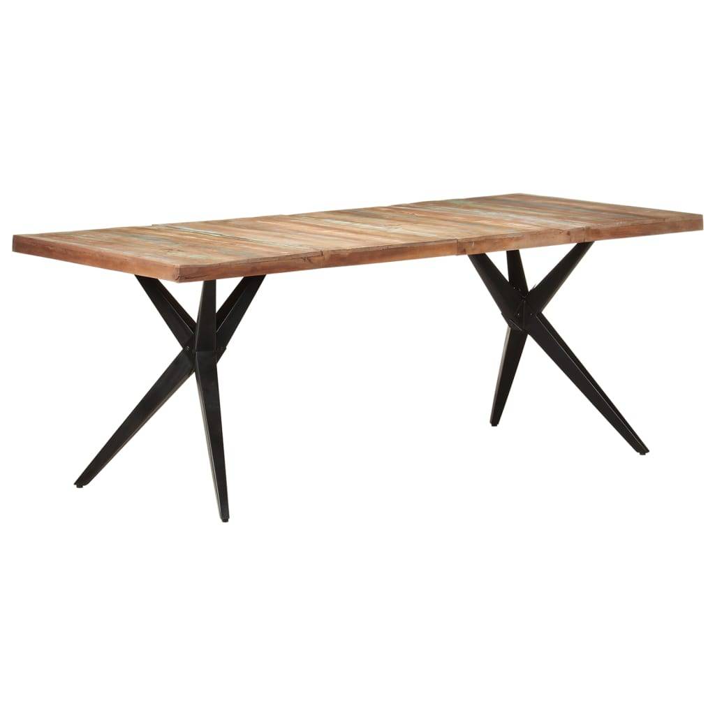 vidaXL-Eettafel-200x90x76-cm-massief-gerecycled-hout-0