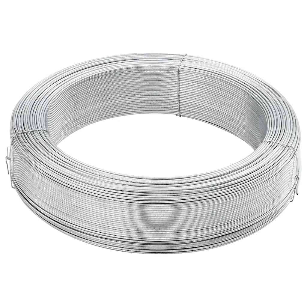 VidaXL Hekbinddraad 250 m 3,8 mm staal-2