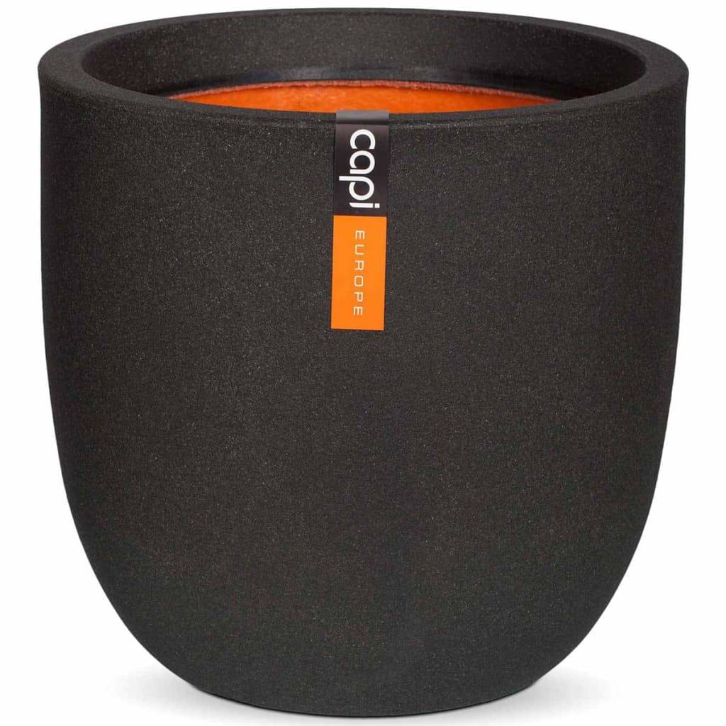 CAPI EUROPE URBAN SMOOTH Plantenbak - 43x41 cm - Zwart-0