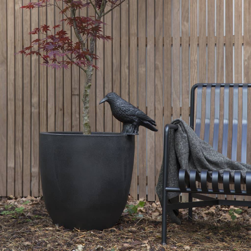CAPI EUROPE URBAN SMOOTH Plantenbak - 43x41 cm - Zwart-2