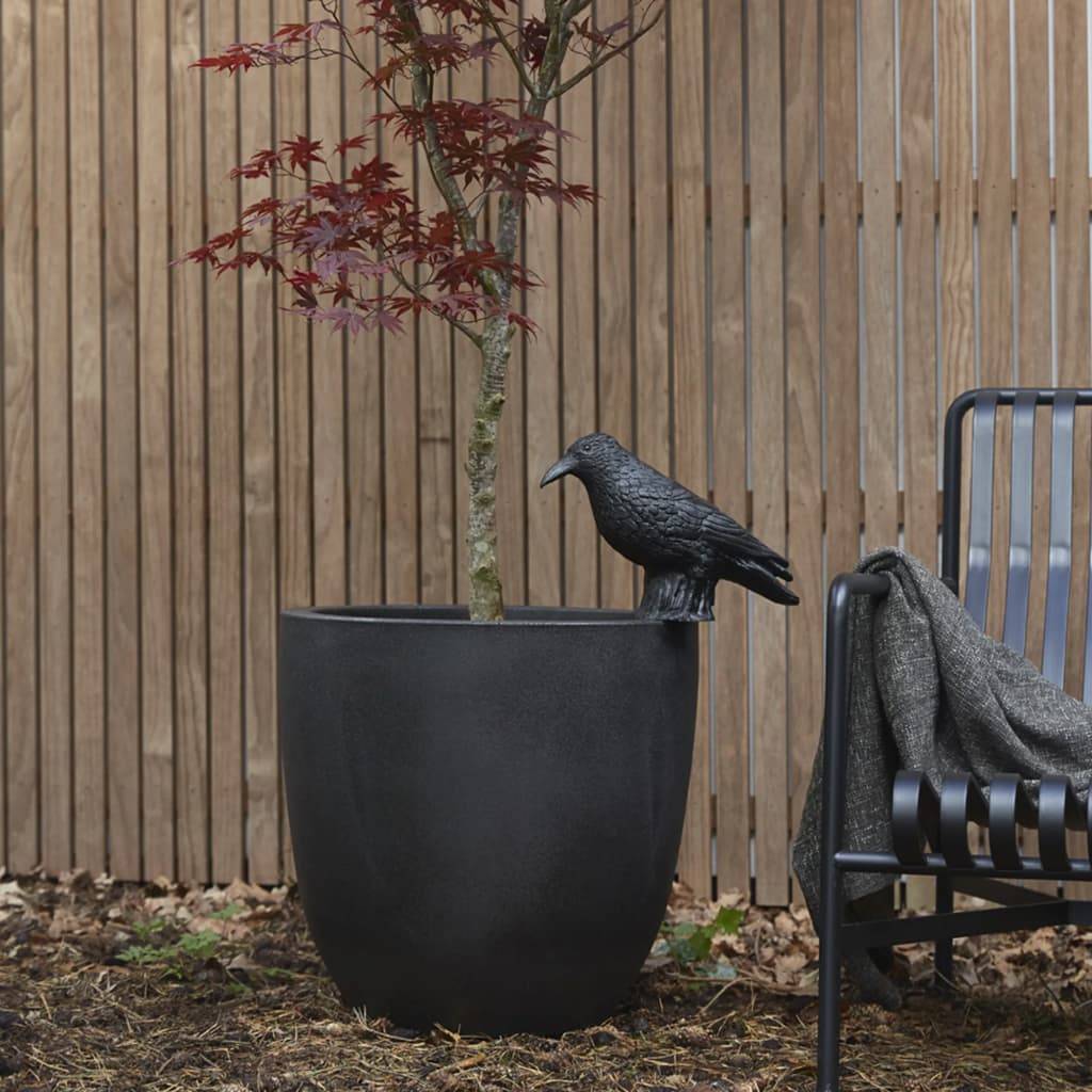 CAPI EUROPE URBAN SMOOTH Plantenbak - 43x41 cm - Zwart-3