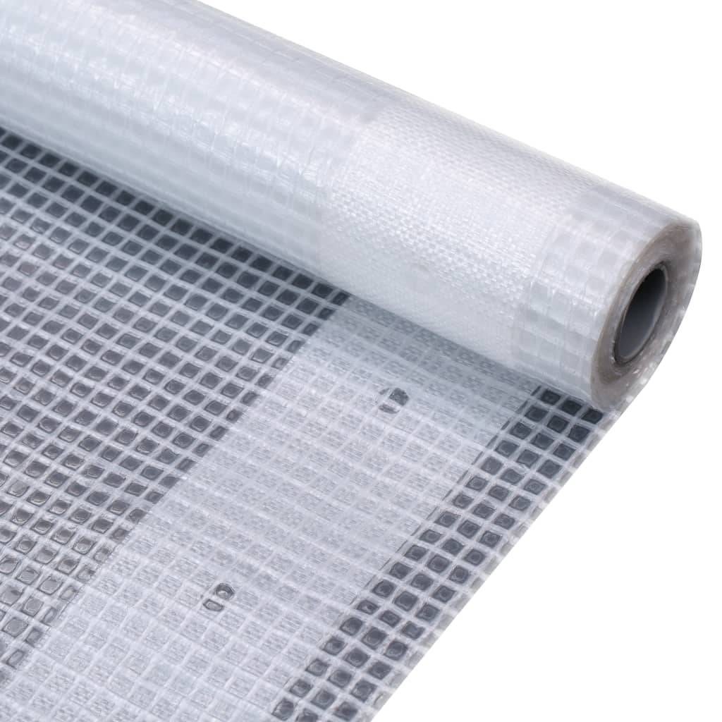 vidaXL - Leno - dekzeil - 260 - g/m² - 2x2 - m - wit-0
