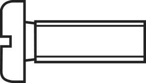 Rvs inbusbout m3x10mm / per stuk - Din 912 - RVS Paleis