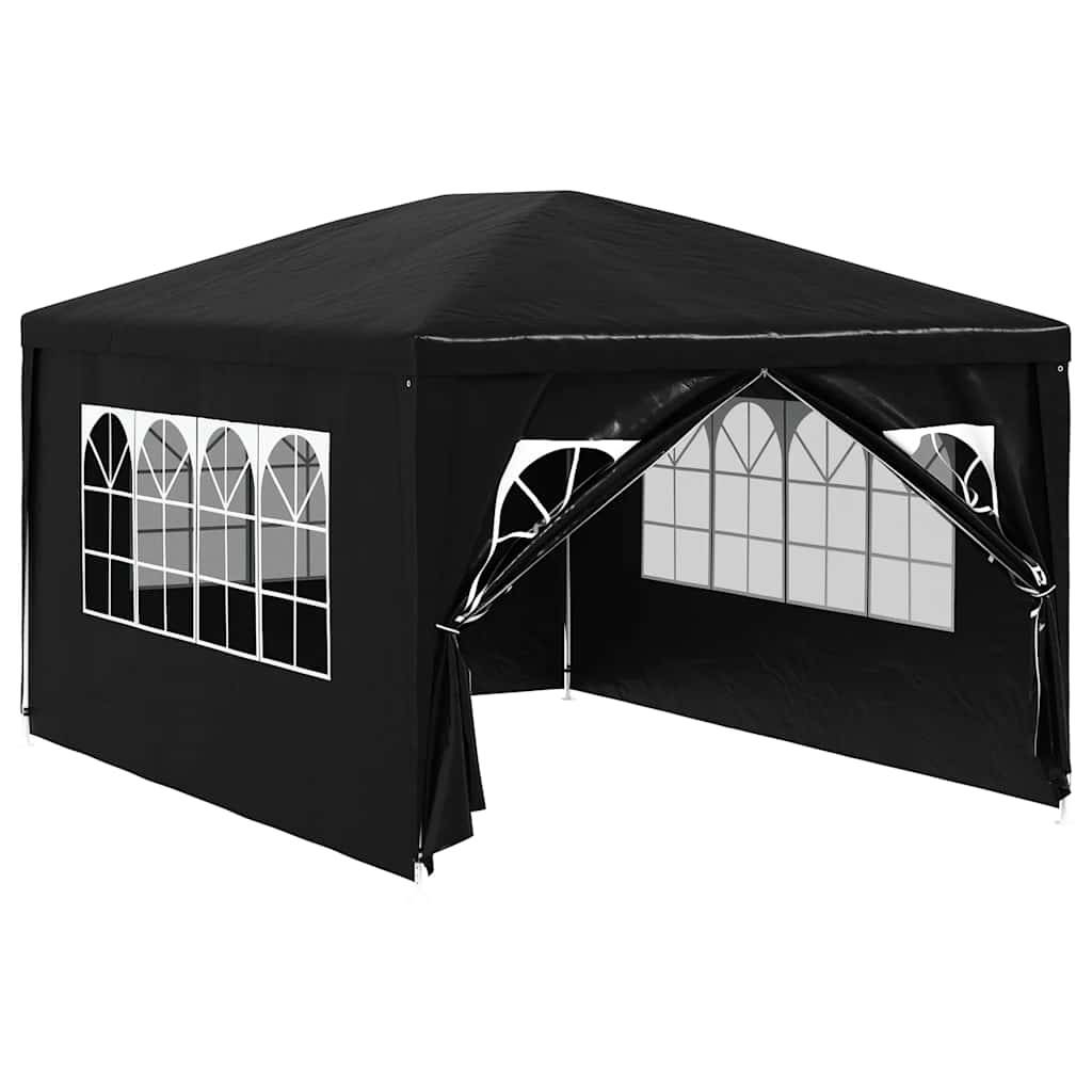 vidaXL - Partytent - 3x4 - m - antraciet-0