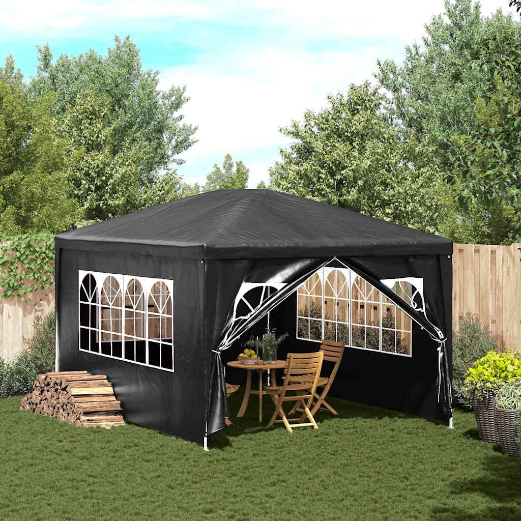 vidaXL - Partytent - 3x4 - m - antraciet-1