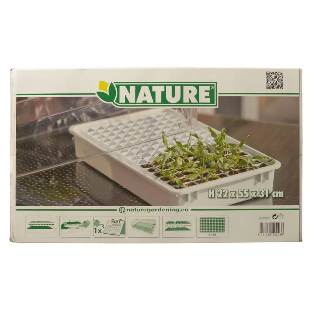 Nature - kweekkas - 22 x 55 x 31cm - wit - kweken 87113382020368711338202036-1