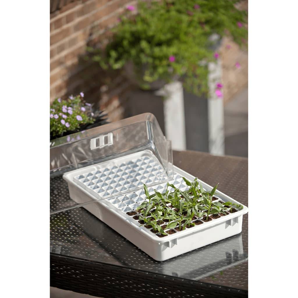 Nature - kweekkas - 22 x 55 x 31cm - wit - kweken 87113382020368711338202036-2