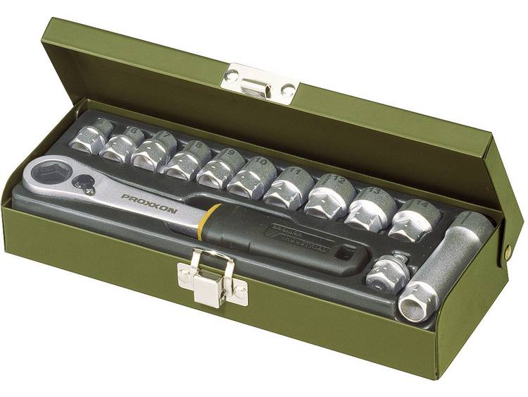 Proxxon Industrial Speciale set 6,3 mm (1-4) van 5,5 tot 14 mm 13-delig 23602
