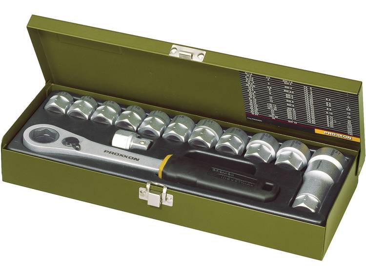 Proxxon Industrial Speciale set 12,5 mm (1-2) van 13 tot 27 mm 14-delig 23 604