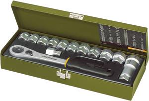Conrad Proxxon Industrial 23604 Dopsleutelset Metrisch 1/2" (12.5 mm) 14-delig aanbieding Conrad Proxxon Industrial 23604 Dopsleutelset Metrisch 1/2" (12.5 mm) 14-delig aanbieding