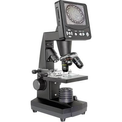 Bresser Optik LCD Micro Digitale microscoop  500 x Opvallend licht, Doorvallend licht