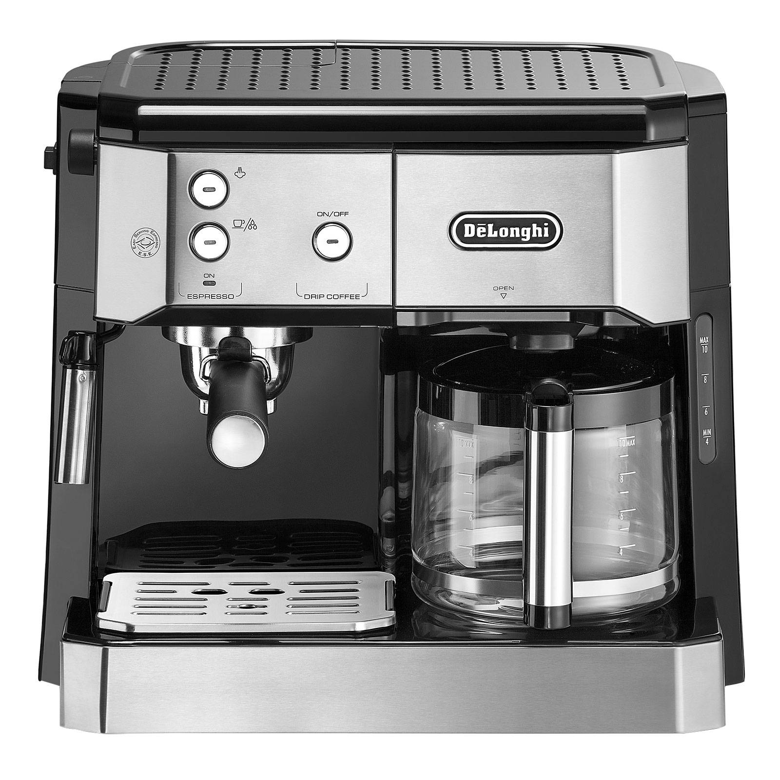 DELONGHI BCO421.S Koffiemachine - 15-bar Pomp - Filter & Espresso - ESE Pods - 1750 W-0