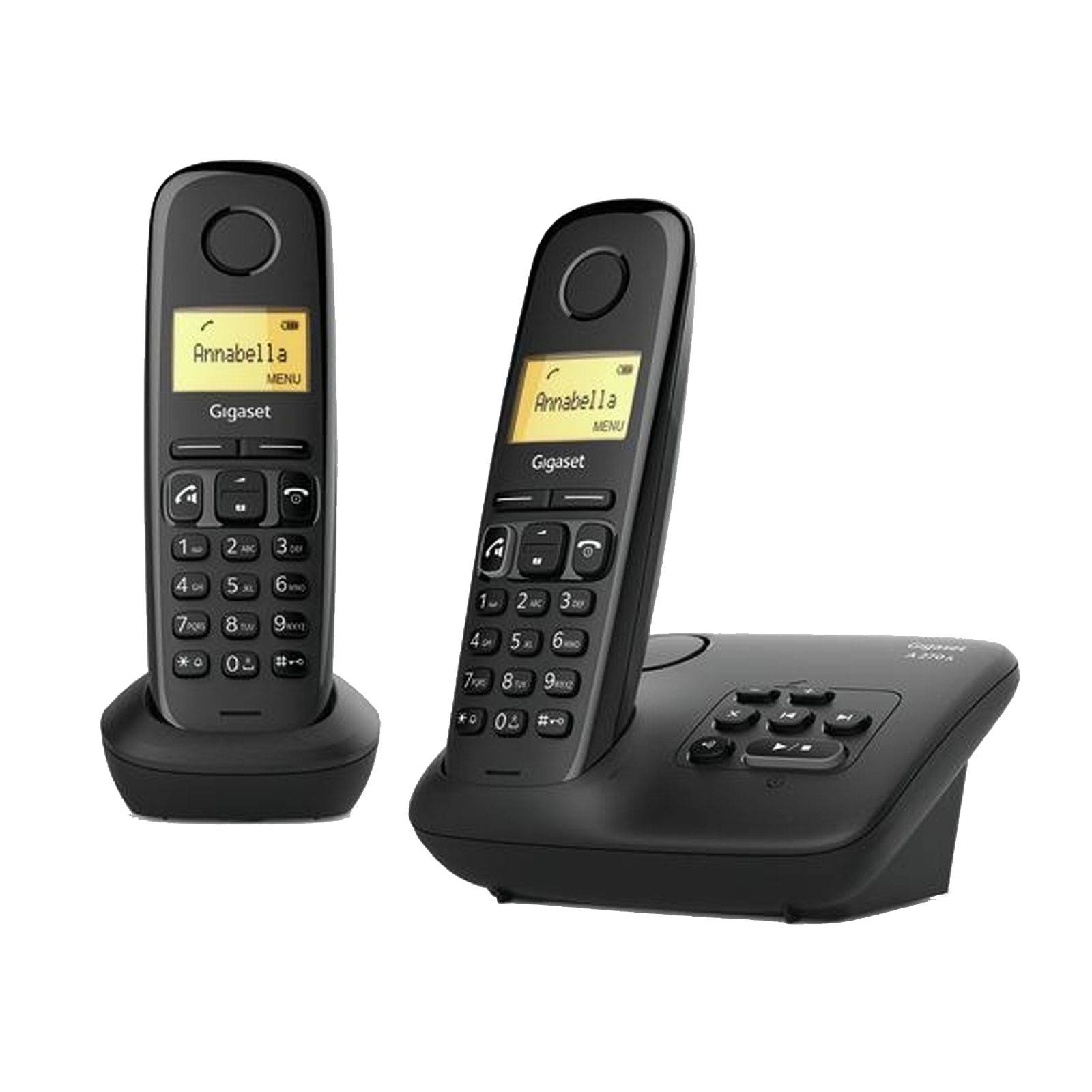 Gigaset A270A Duo Draadloze Telefoon met Antwoordapparaat L36852-H2832-B101-0