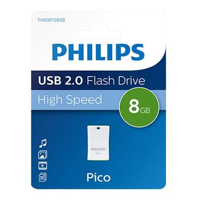 Philips PICO FM08FD85B/00 USB-stick 8 GB USB 2.0 Groen